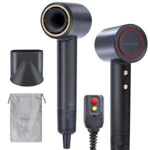 Rizzdeek 500M Negative Ion Hair Dryer - 110,000 RPM High-Speed Brushless Motor